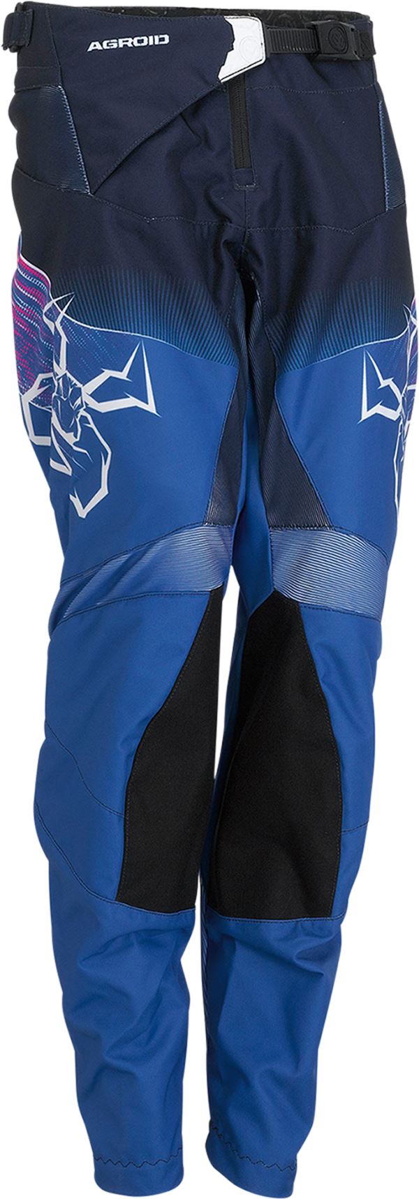 Moose Racing Trousers Youth Agroid Pink/Blue 24 Model