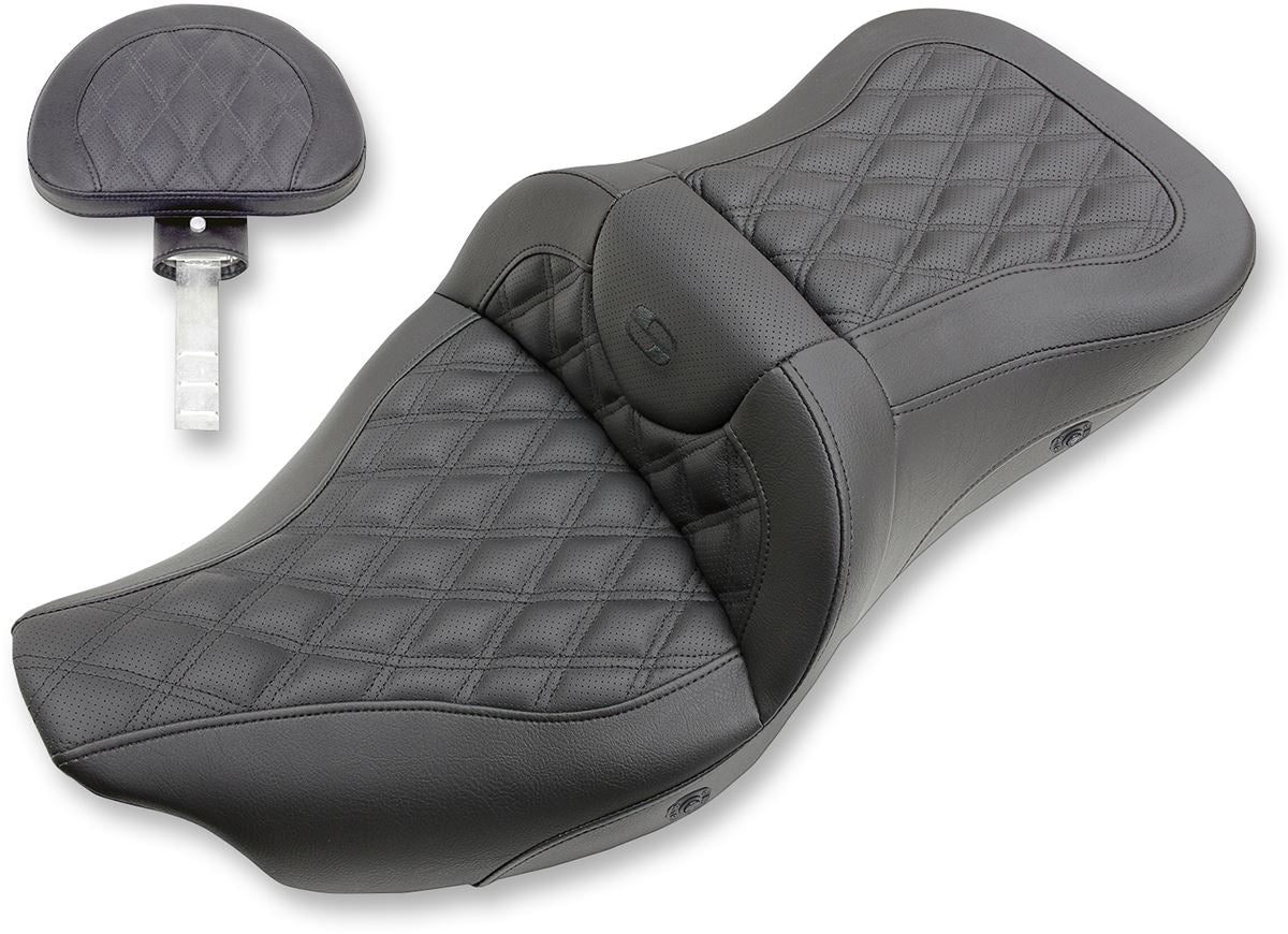 Saddlemen Extended Reach Road Sofa Seat (808-07B-184BRHC)
