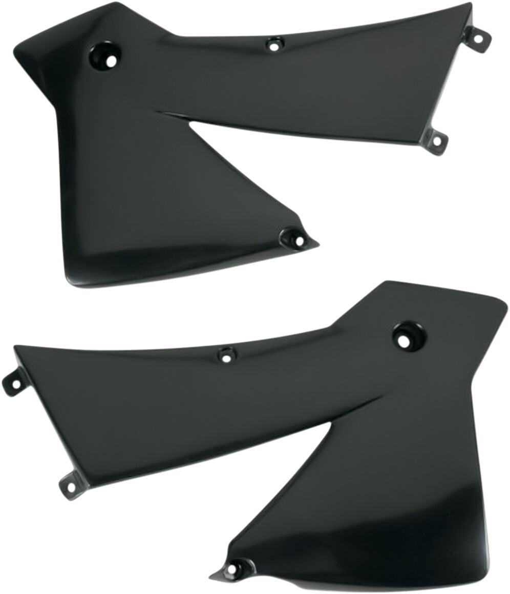 UFO RADIATOR COVERS KTM 2/4-STROKE (01-04) BLACK KT03065-001