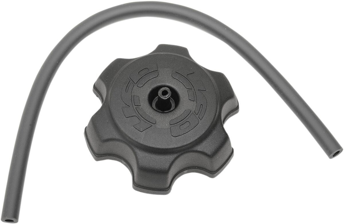 UFO GAS CAP KAWASAKI KX125/250/500 BLACK KA03707-001