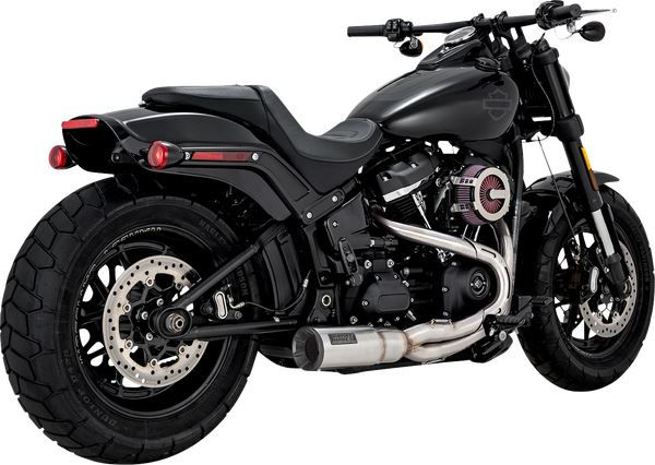 Vance & Hines 2-into-1 Hi-Output Short Exhaust System For HD FXLRS 1923 18-24 27331