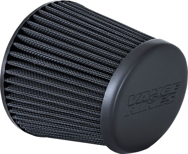 Vance & Hines Falcon Air Filter Replacement Black Pre-Oiled Cotton 23729