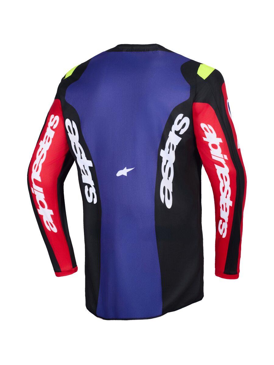 ALPINESTARS Fluid Grid Jersey RED/BLK/PURP 2025 Model