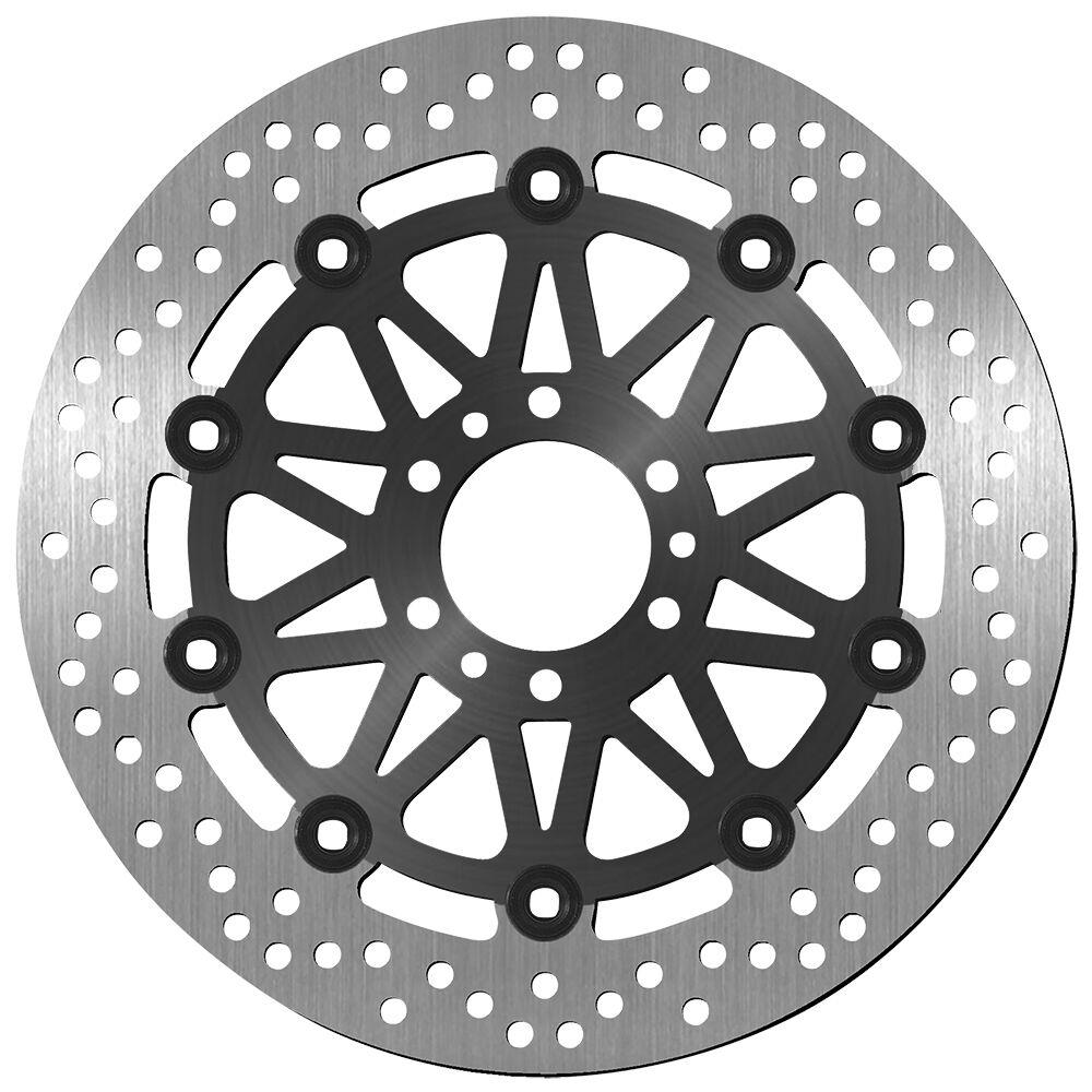 Sbs Stainless Steel Brake Rotor For Honda GL 1800 1992-2019 Black Silver 5101