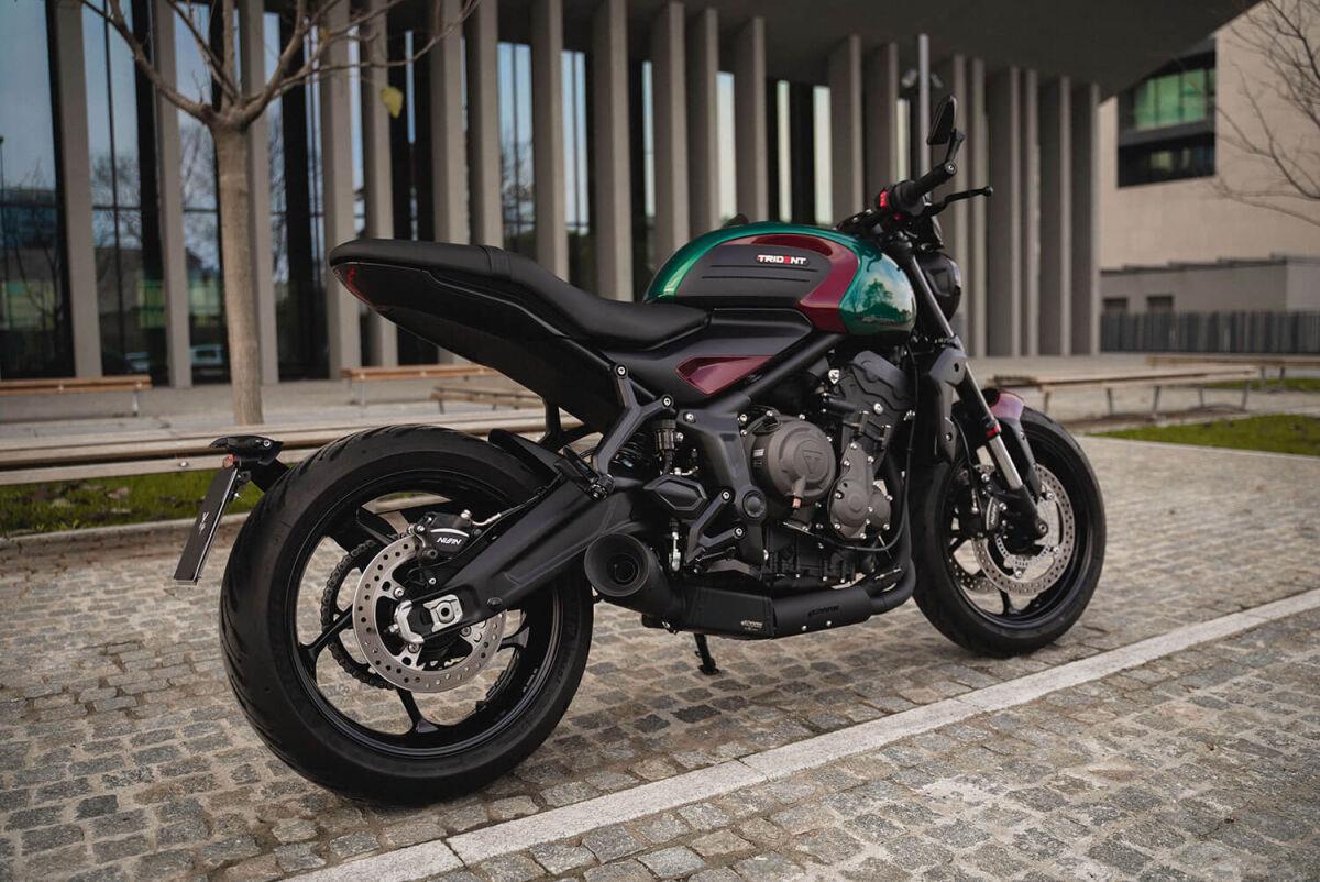 Spark 60'S Silencer Full Exhaust System For Triumph Sport 660 21-25 GTR8819BOM