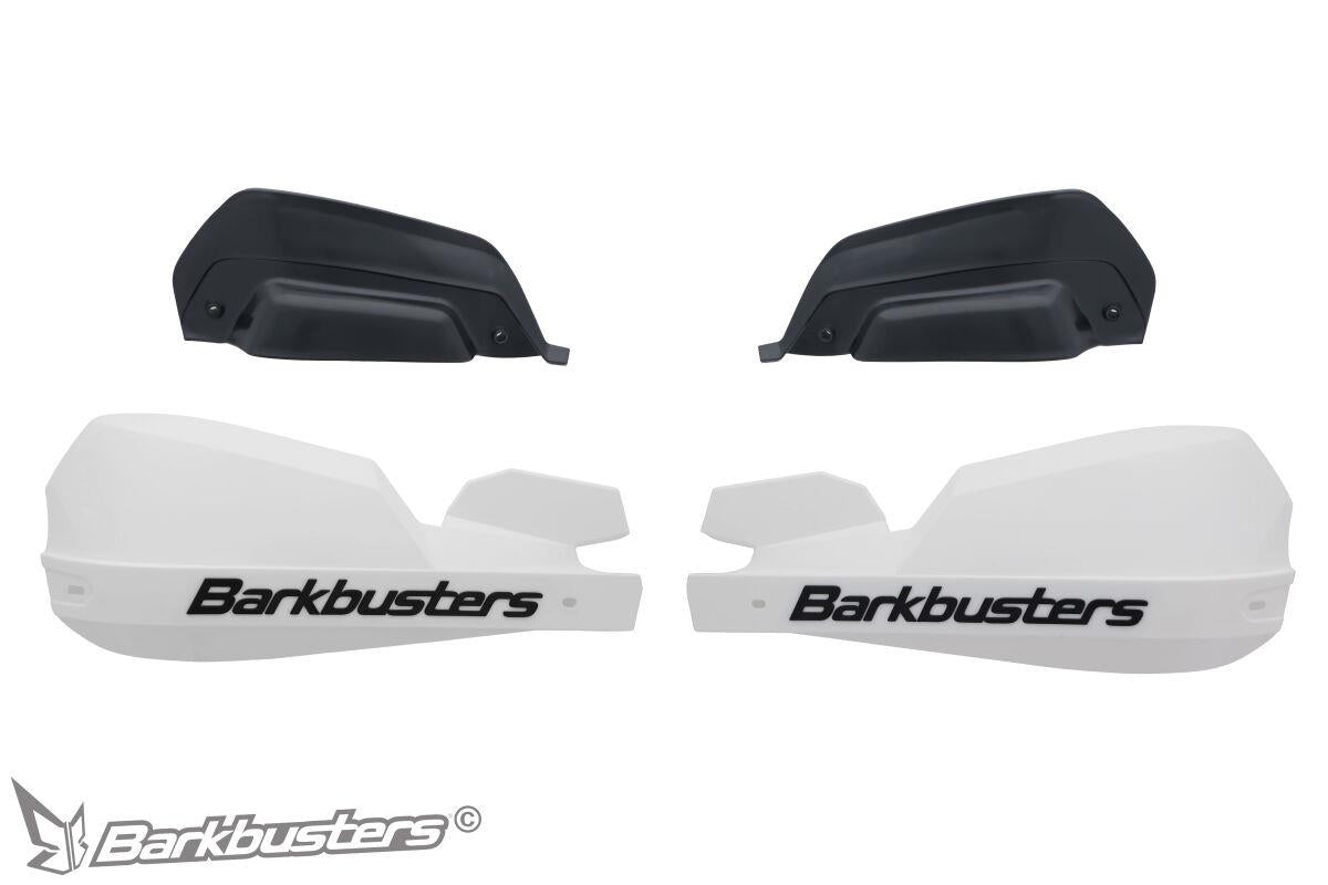 Barkbusters VPS Plastic Guards Handguard Kit White High Impact VPS-203-00-WH