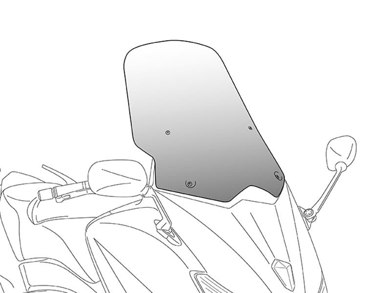 PUIG V-Tech Line Touring Screen Clear for Yamaha XMax 125/250/400 13-17 6874W