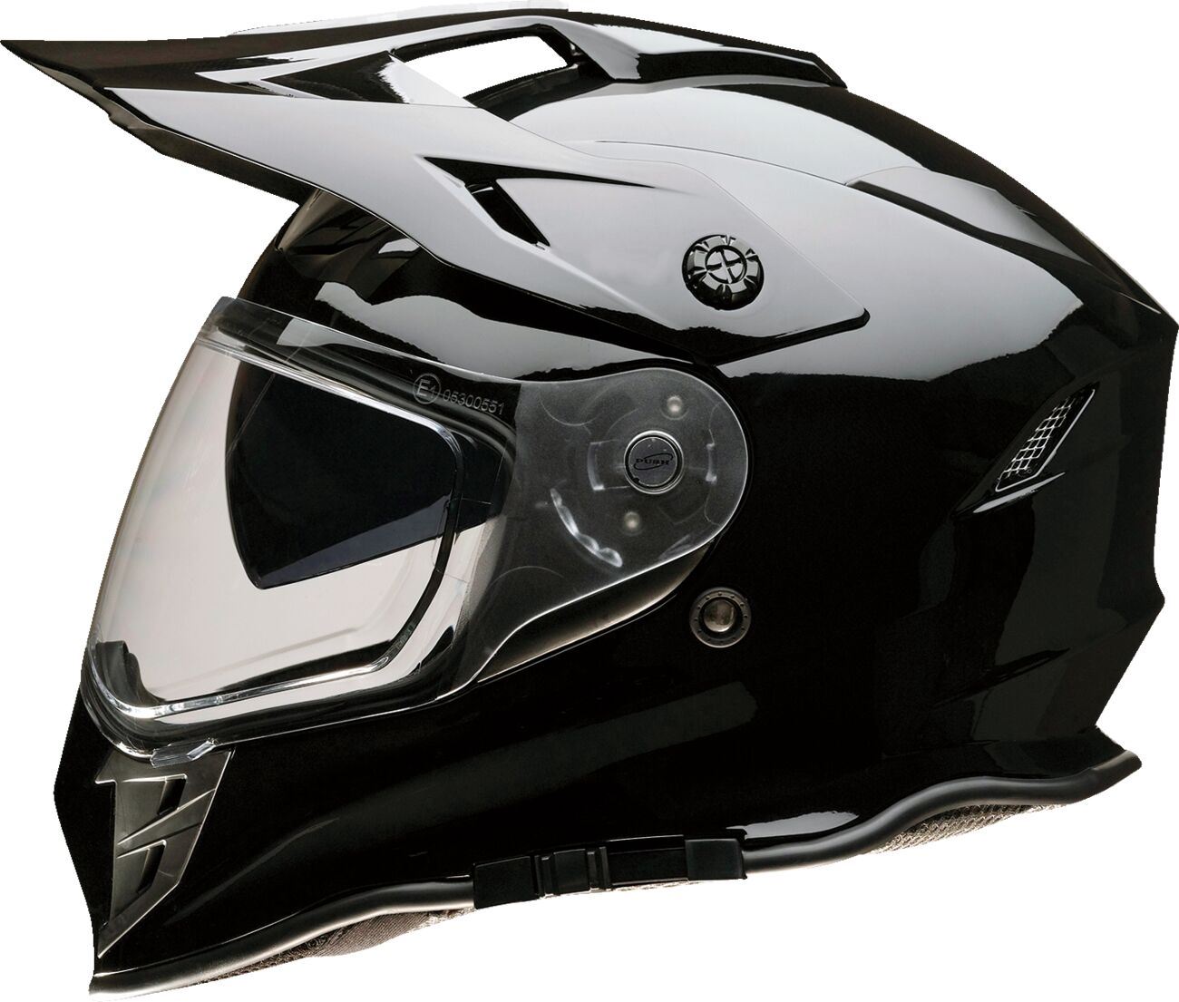 Z1R Range 2.0 Gloss Black Motorcycle Helmet