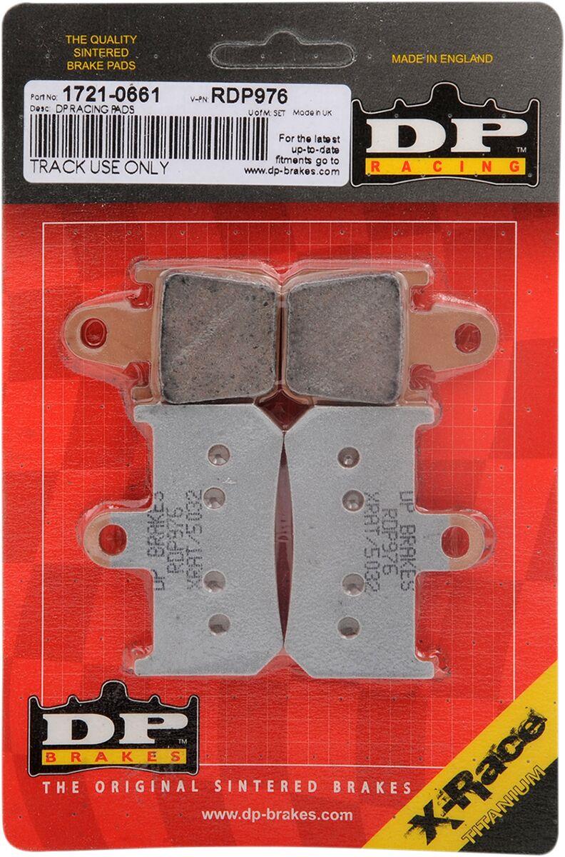 Dp Brakes Titanium Sintered Brake Pads For Yamaha VMX 1700 2007-2020 RDP976