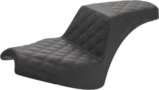 Saddlemen Step Up Lattice Stitched Seat In Black For Indian 2022 (I21-04-175)