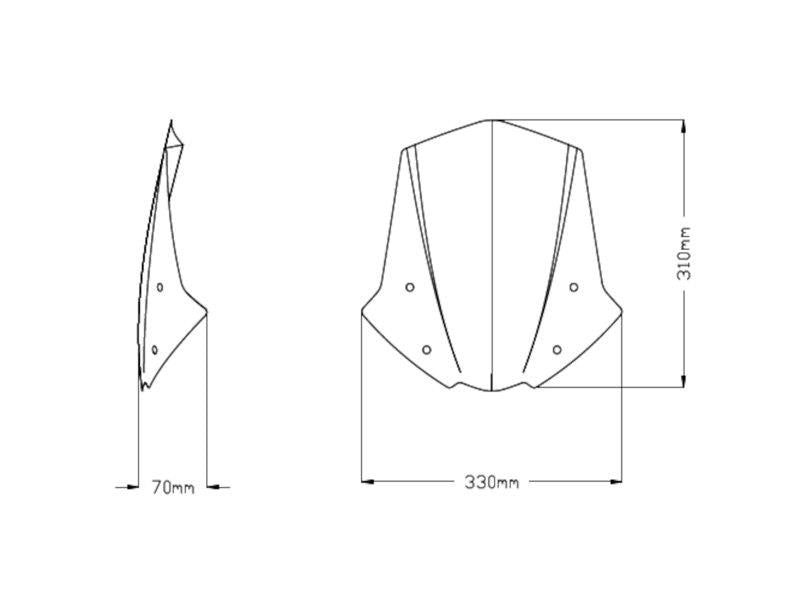 Puig New Generation Sport Screen Clear 3169N