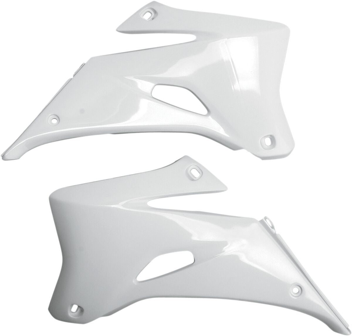 UFO RADIATOR COVERS YAMAHA YZ250/450F WHITE YA03882-046