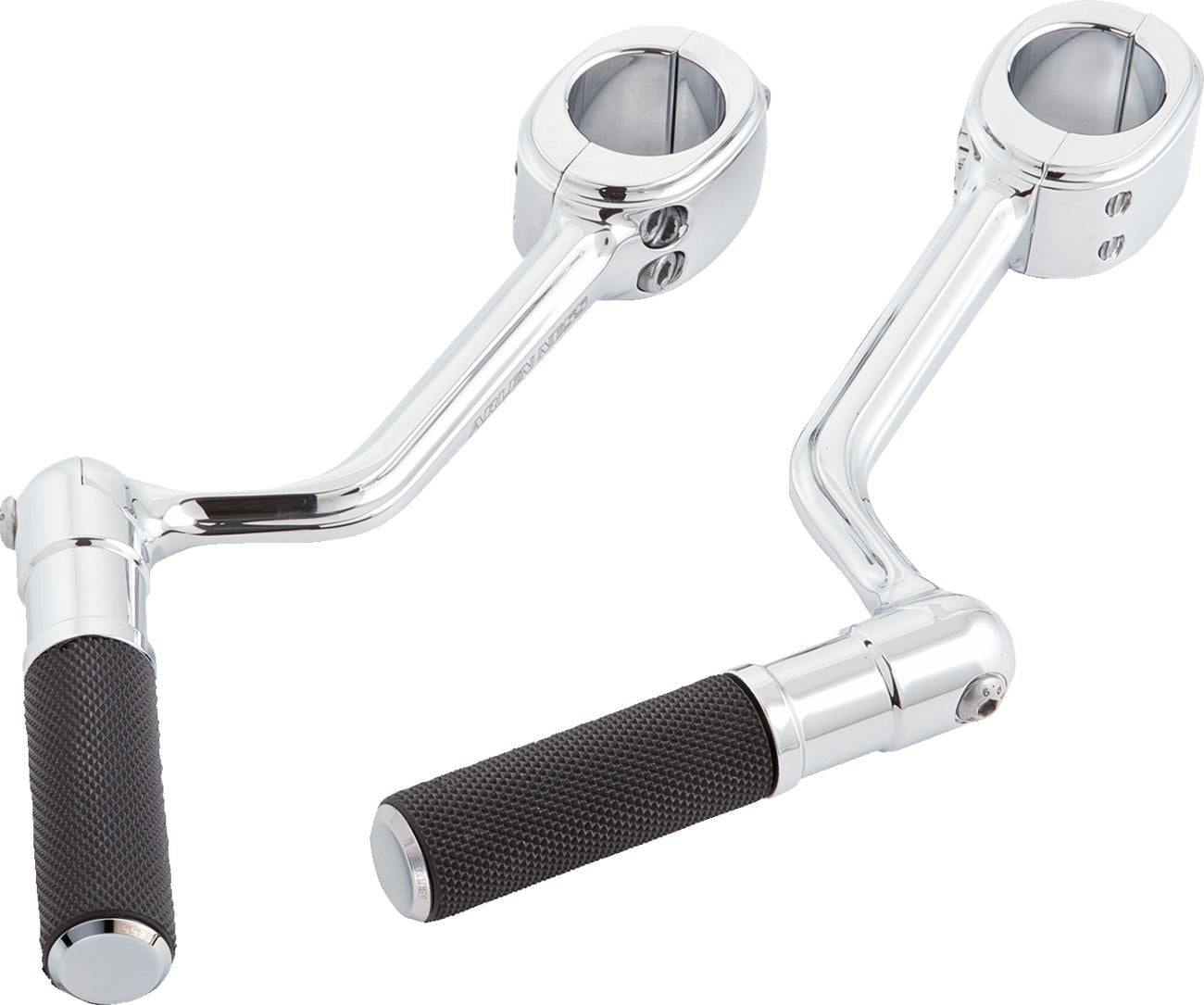 Arlen Ness Highway Peg Mounts With Pegs Chrome Aluminum Swivel 400-046