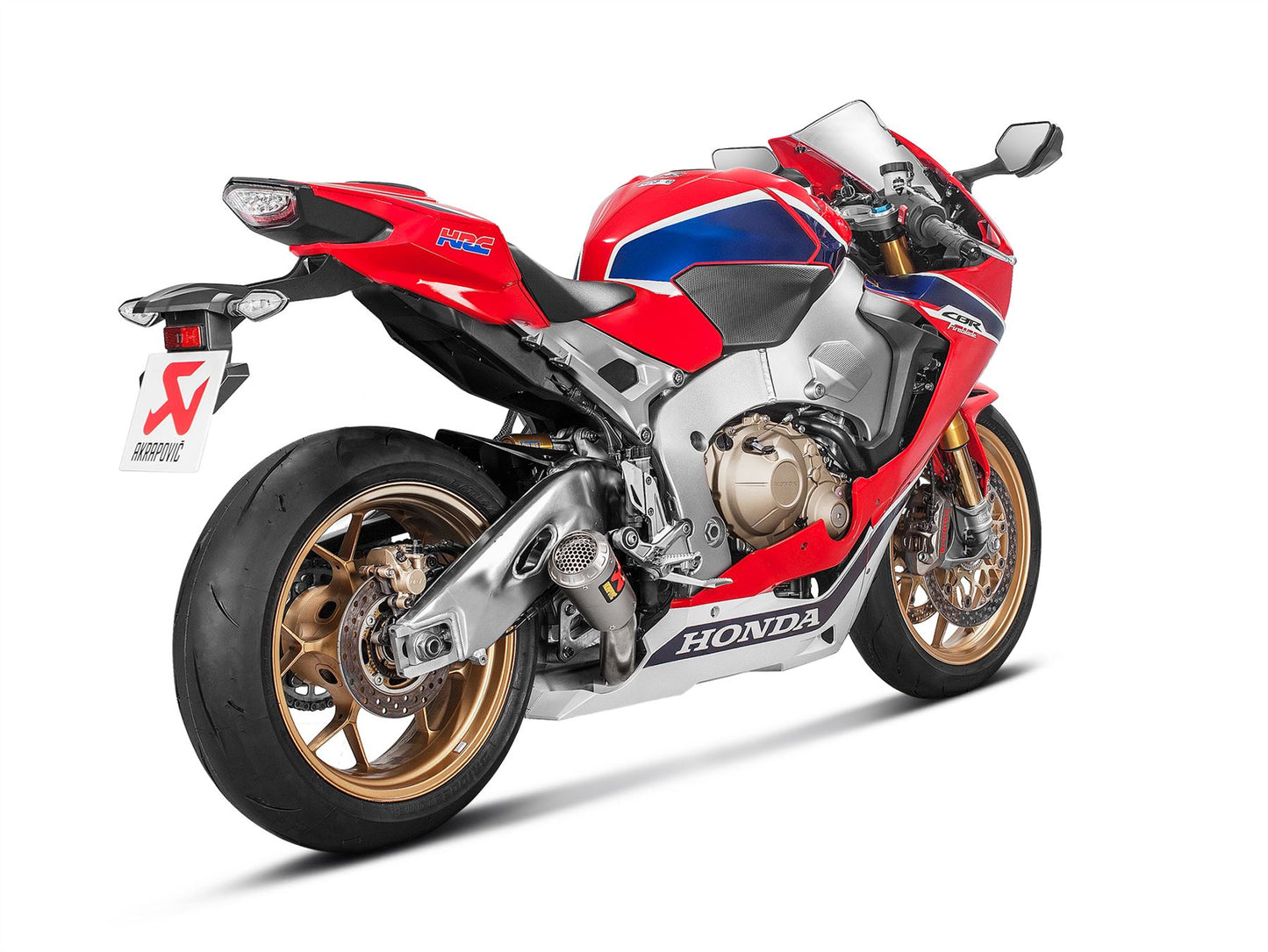 Akrapovic Slip-On Line Muffler TI For Honda CBR 1000 RR ABS 17-19 S-H10SO18-CBT