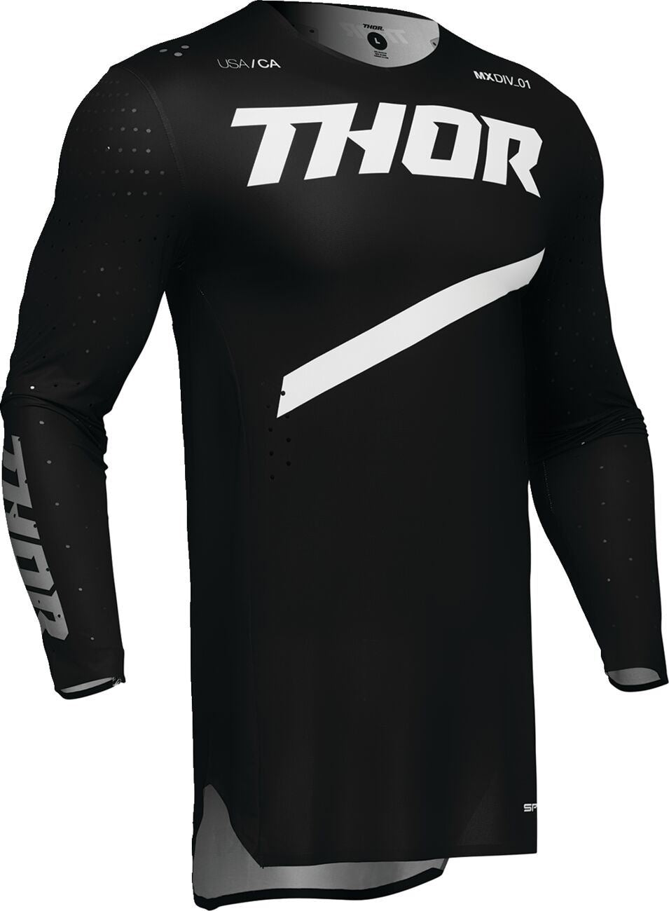 THOR SPORTMODE Brave Jersey BLACK 2024 Model