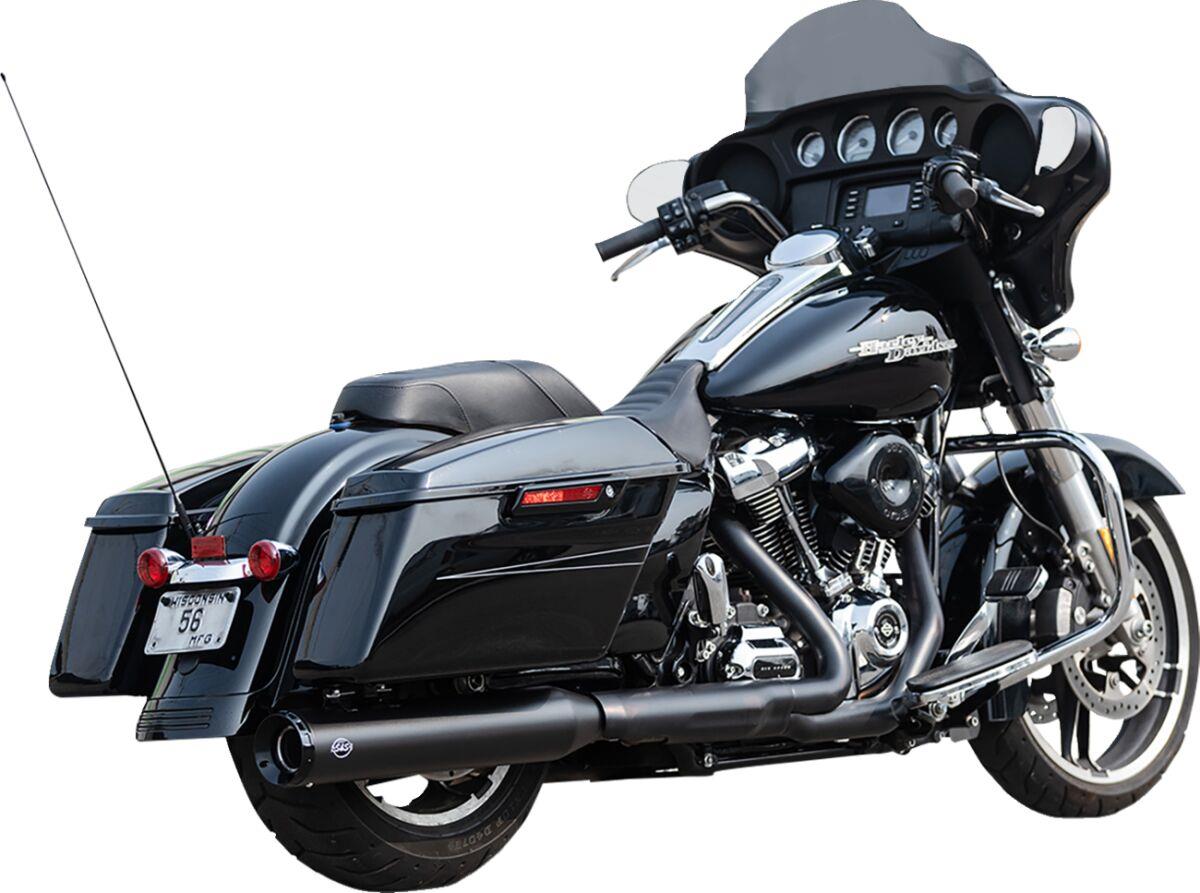 S&S Cycle Exhaust Conversion Kit 2-into-1 For Harley FLHX 1923 17-26 550-1165