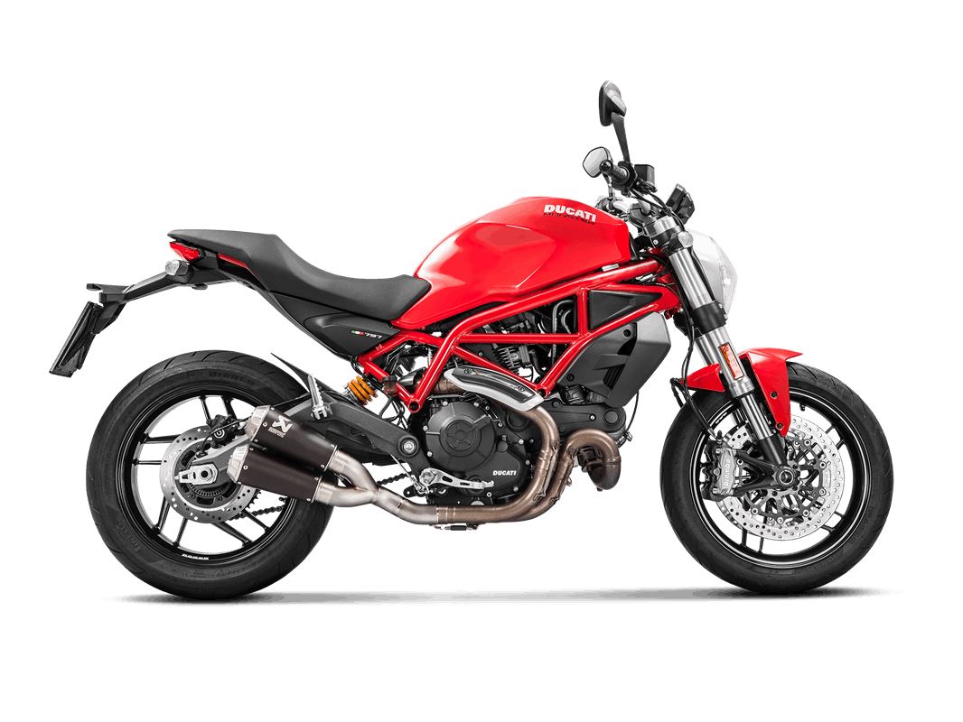 Akrapovic Slip-On Line Muffler TI For Ducati Scrambler 803 15-20 S-D8SO4-CUBTBL/1