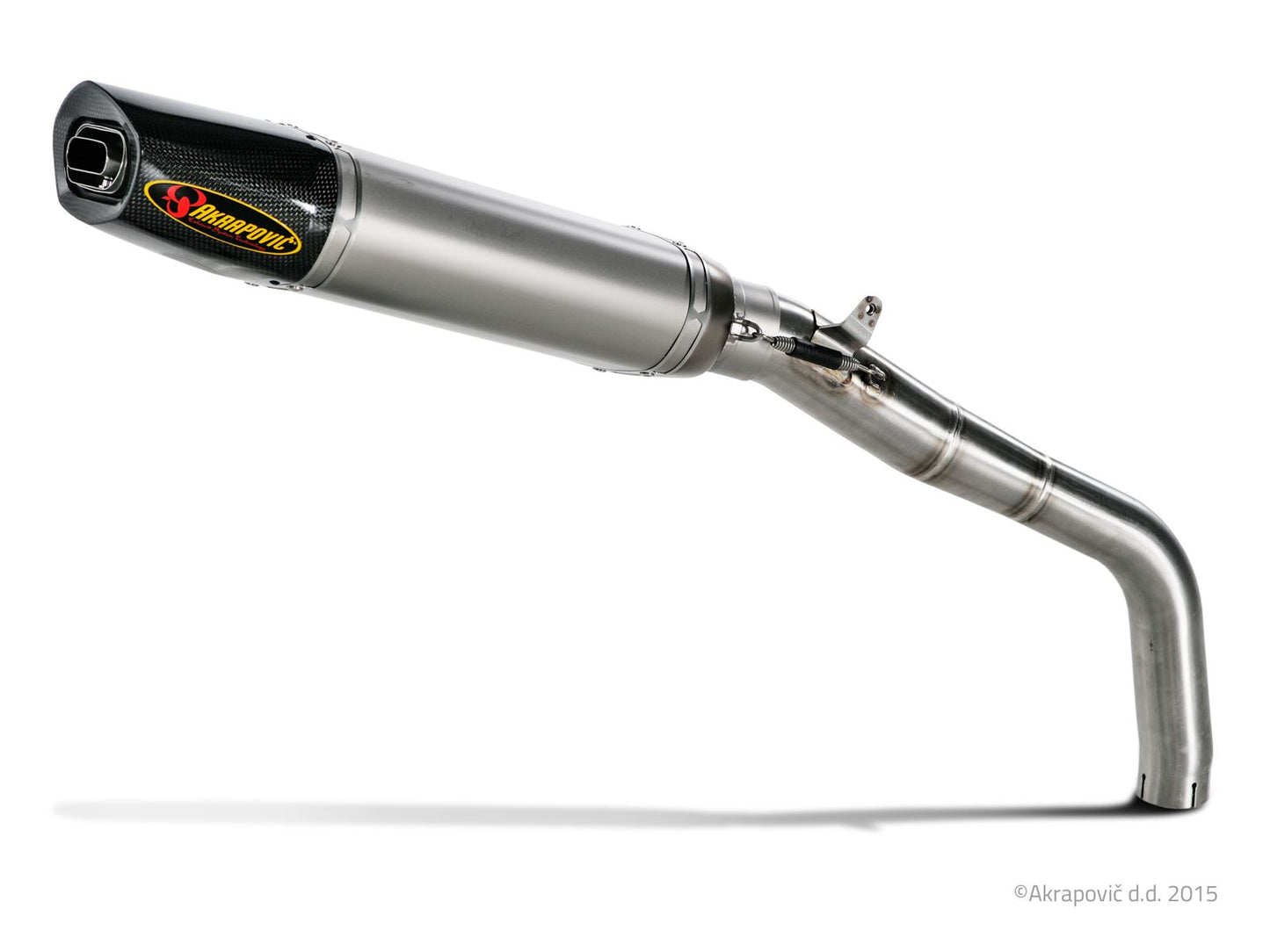 Akrapovic Slip-On Line Muffler TI For Honda CBR 600 07-08 S-H6SO11-HACT
