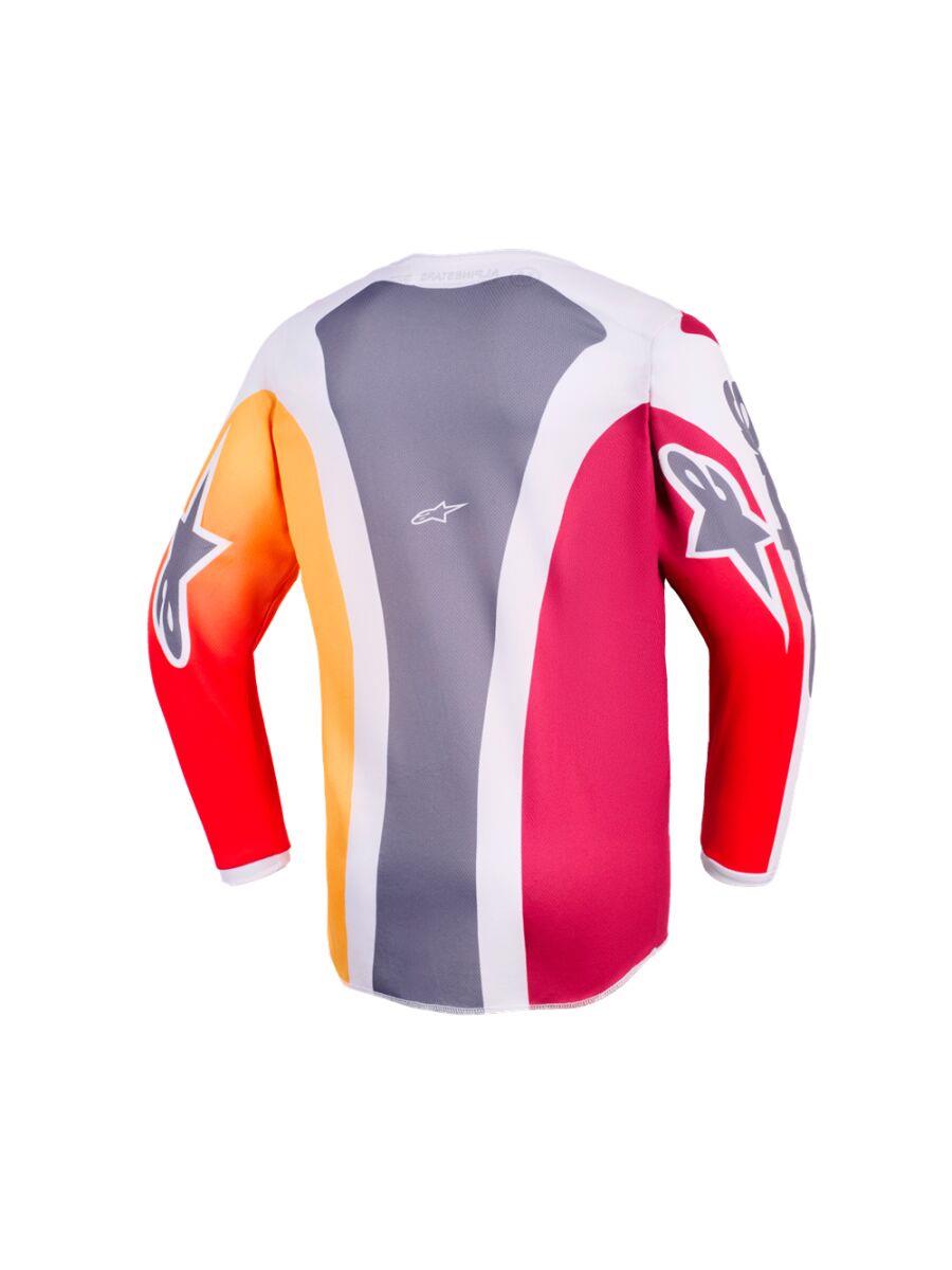 ALPINESTARS Youth Fluid Portl Jersey RED/GRAY 2025 Model