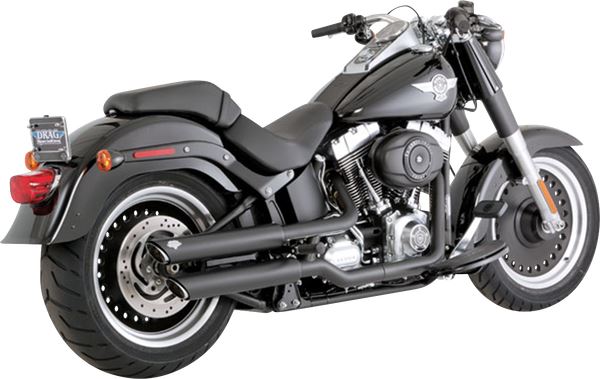 Vance & Hines 3" Twin Slash Slip-On Mufflers For HD FLSTF 1690 07-17 46343