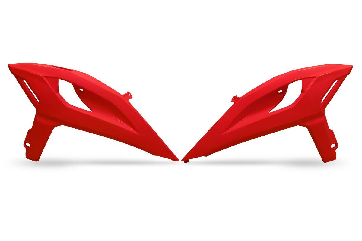 UFO Radiatior Cover For Beta RR 250 2025-2026 Red ABS Plastic Pair BE02008#063