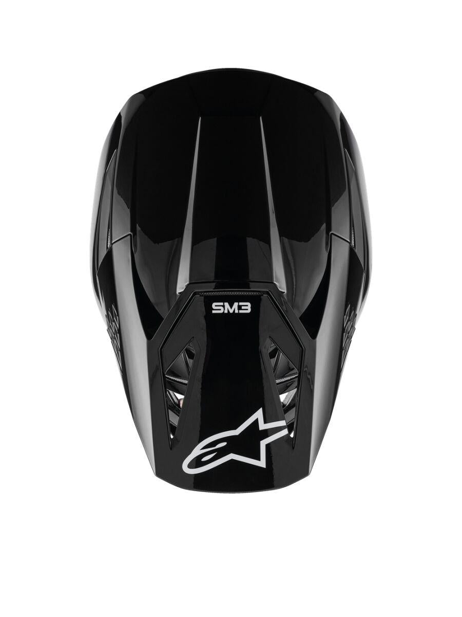 ALPINESTARS SM3 Solid Helmet BLACK-GLO 2025 Model