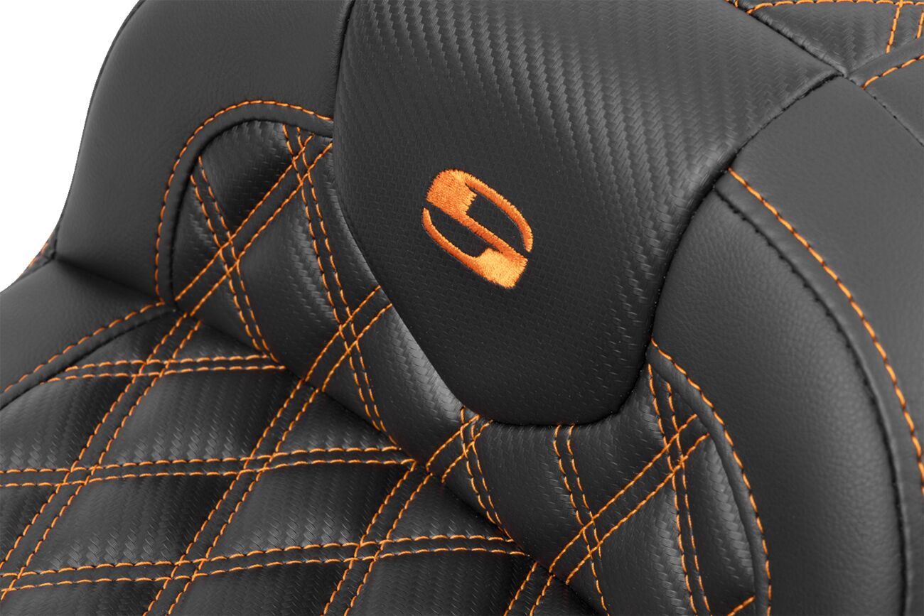 Saddlemen Roadsofa Lattice Stitch Seat For Harley Davidson FLTRXSE 1977 23-24 823-07-20603