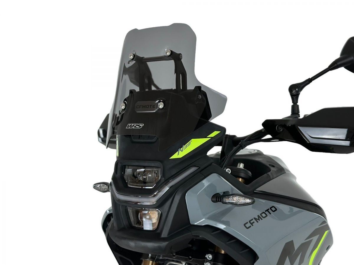 WRS Windscreen Sport For CFMOTO 450MT Dark Smoke Cf006fs
