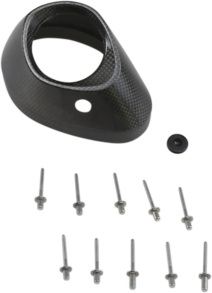 Akrapovic End Cap CF T3 Type 1 V-EC33
