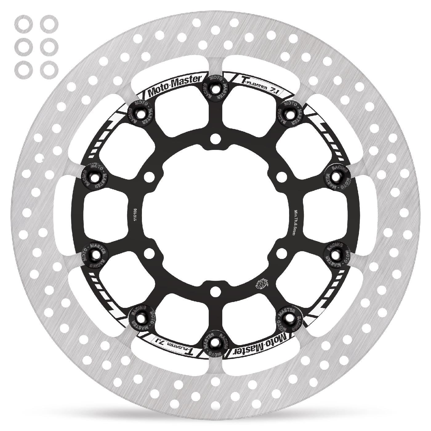 Moto-Master Halo T-Floater Brake Rotor For Suzuki GSX-R 1000 2017-2025 116106