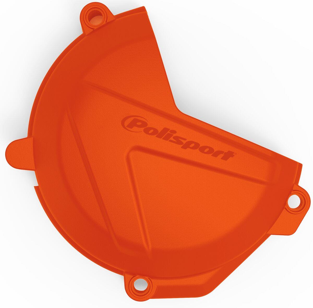 Polisport Clutch Cover Protectors For KTM EXC-F 250 2016-2023 Orange 8460400002