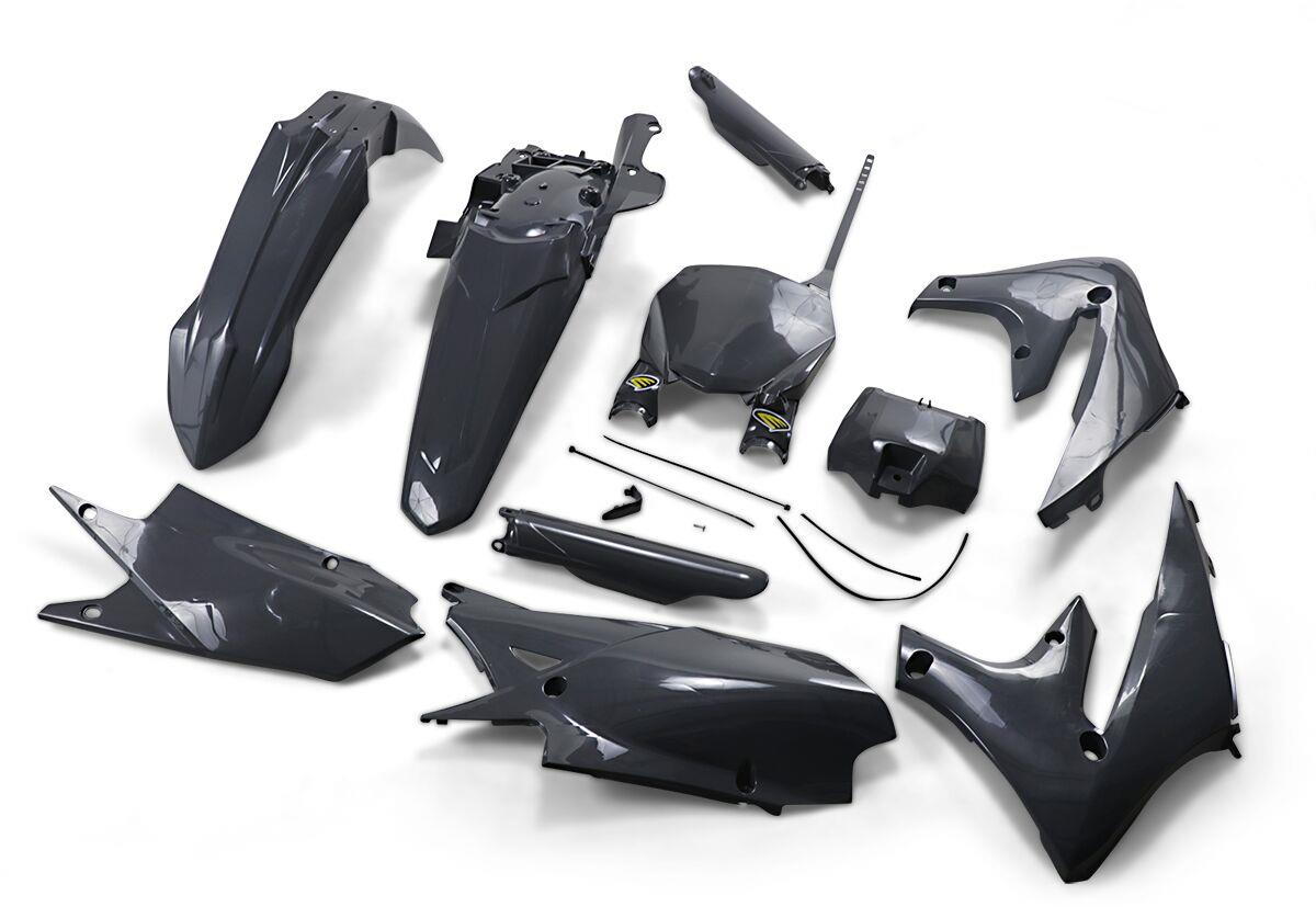 Cycra Powerflow Full Body Kit For Yamaha YZ 250 FX 2018-2024 Gray 1CYC-9327-97