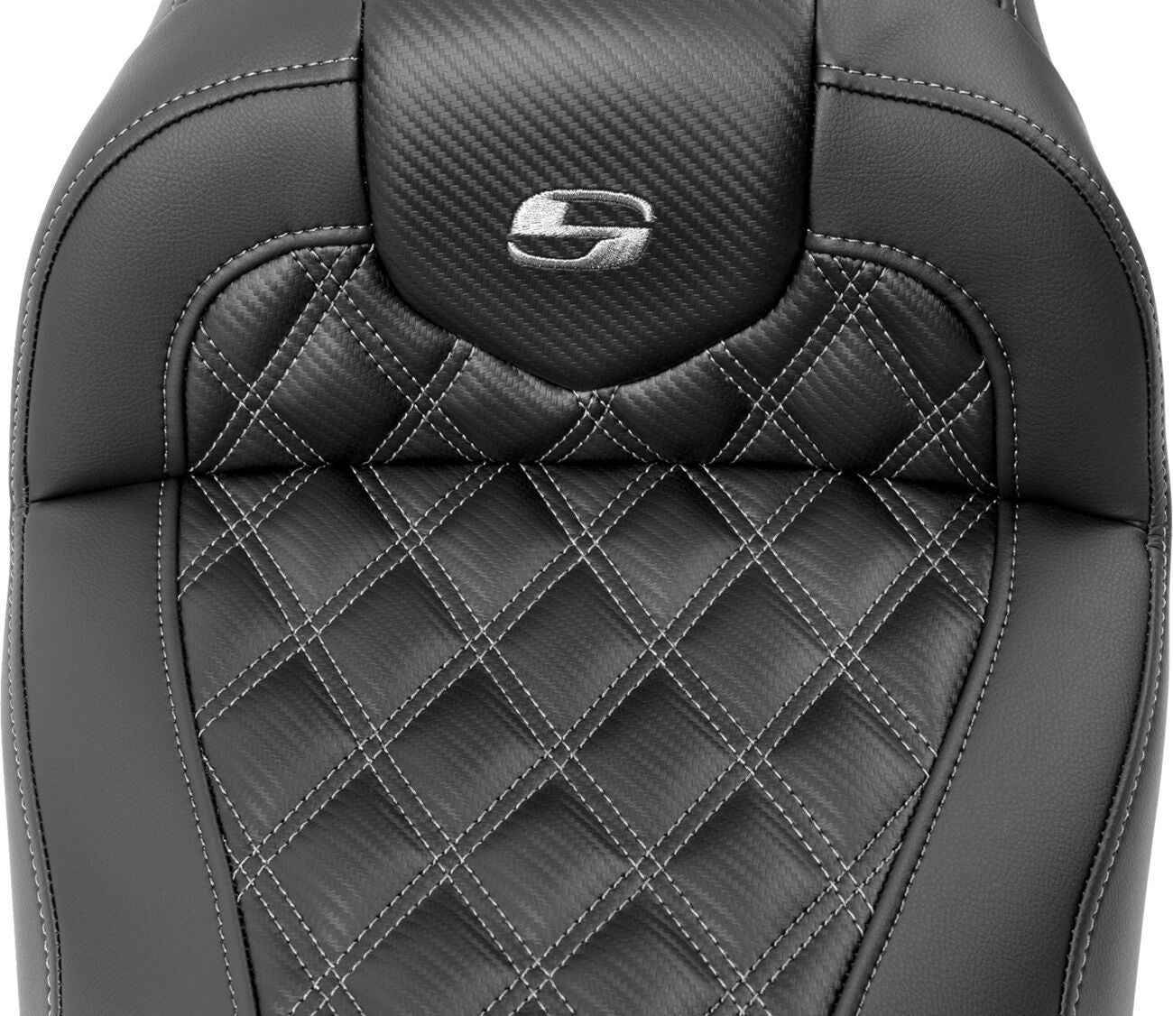Saddlemen Roadsofa Stitch Seat With Backrest For HD FLTRXSE 1977 23-24 823-07-206B2