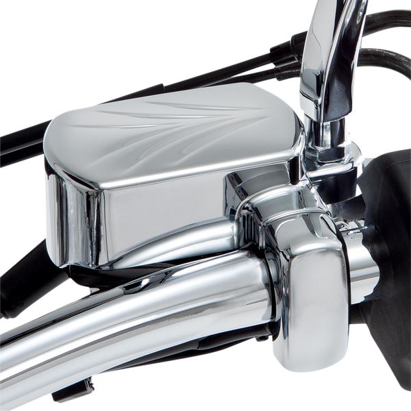 Show Chrome Brake Cylinder Cover For Yamaha XVS 1300 CT 2005-2017 Chrome 63-216