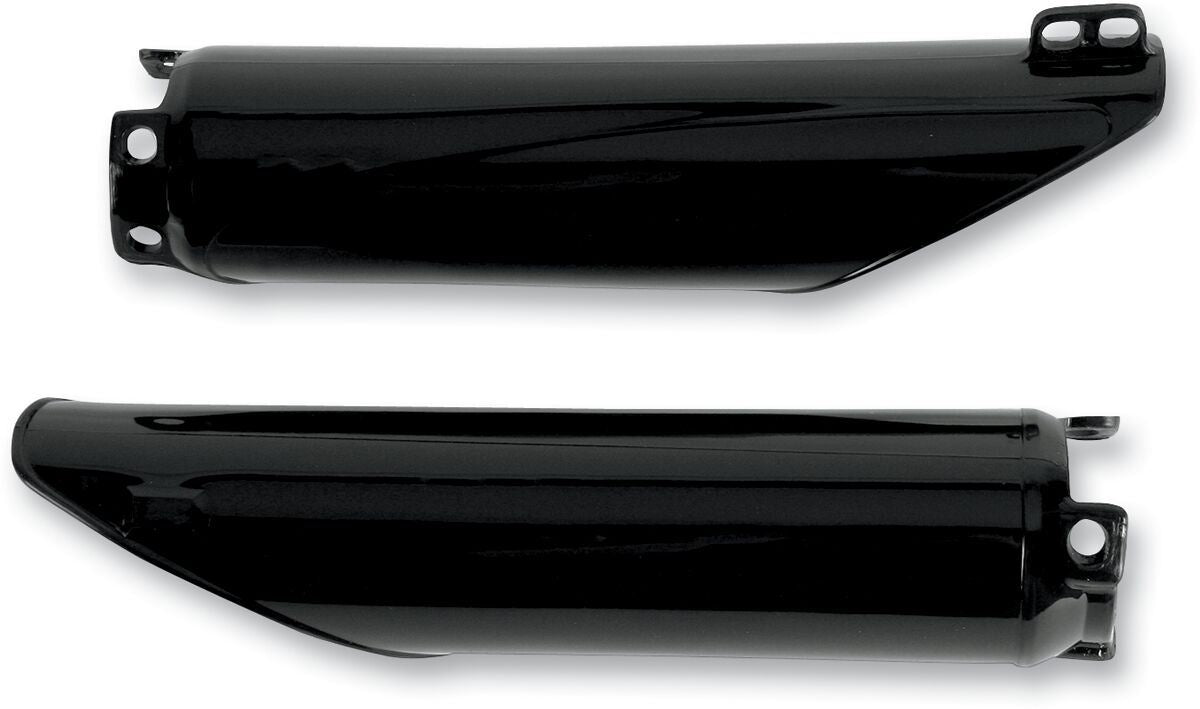 UFO FORK SLIDER PROTECTORS HONDA CR125/250/500 & CRF250/450R/X BLACK HO03672-001