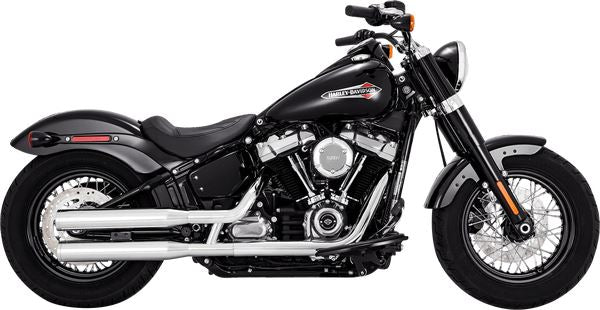 Vance & Hines Eliminator 300 Slip-On Mufflers Chrome For HD FXLRS 1923 18-24 16312