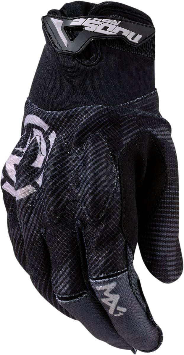 MOOSE RACING MX1™ Gloves Gray/Black 2024 Model