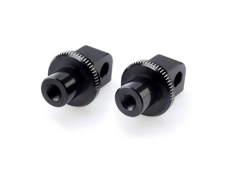 Puig Pillion Footpeg Adaptors Black 4962N
