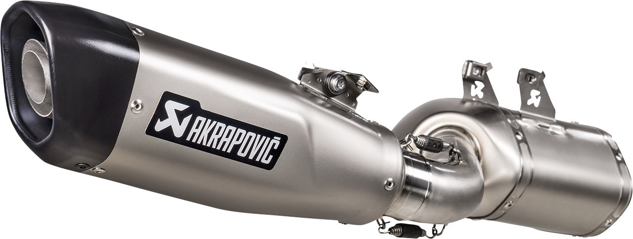 Akrapovic Slip-On Line Muffler TI For Kawasaki Z 650 RS 22-24 S-K6SO8-HCQT