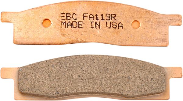 Ebc Long-Life Sintered "R" Brake Pads For Yamaha TT-R 125 LE 1986-2026 FA119R