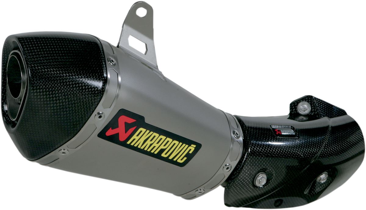 Akrapovic Slip-On Line Muffler TI/CF For Kawasaki ZX-10 R 1000 S-K10SO7T-HASZ