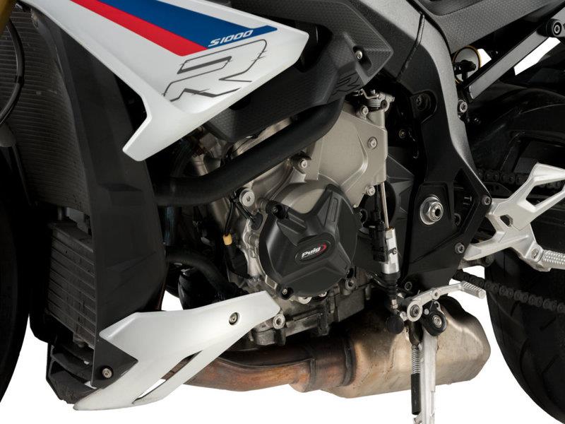 Puig Engine Cover Track for Championship Black 8916H