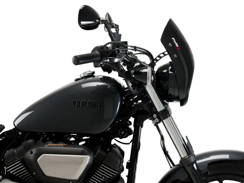 PUIG Anarchy Semi Fairing Black for Yamaha XV 950/R 14-20 21094N