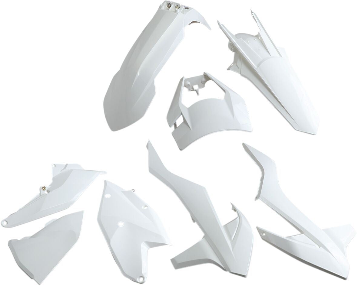 UFO Bodykit For KTM Exc200 17-19 White KTKIT523-047
