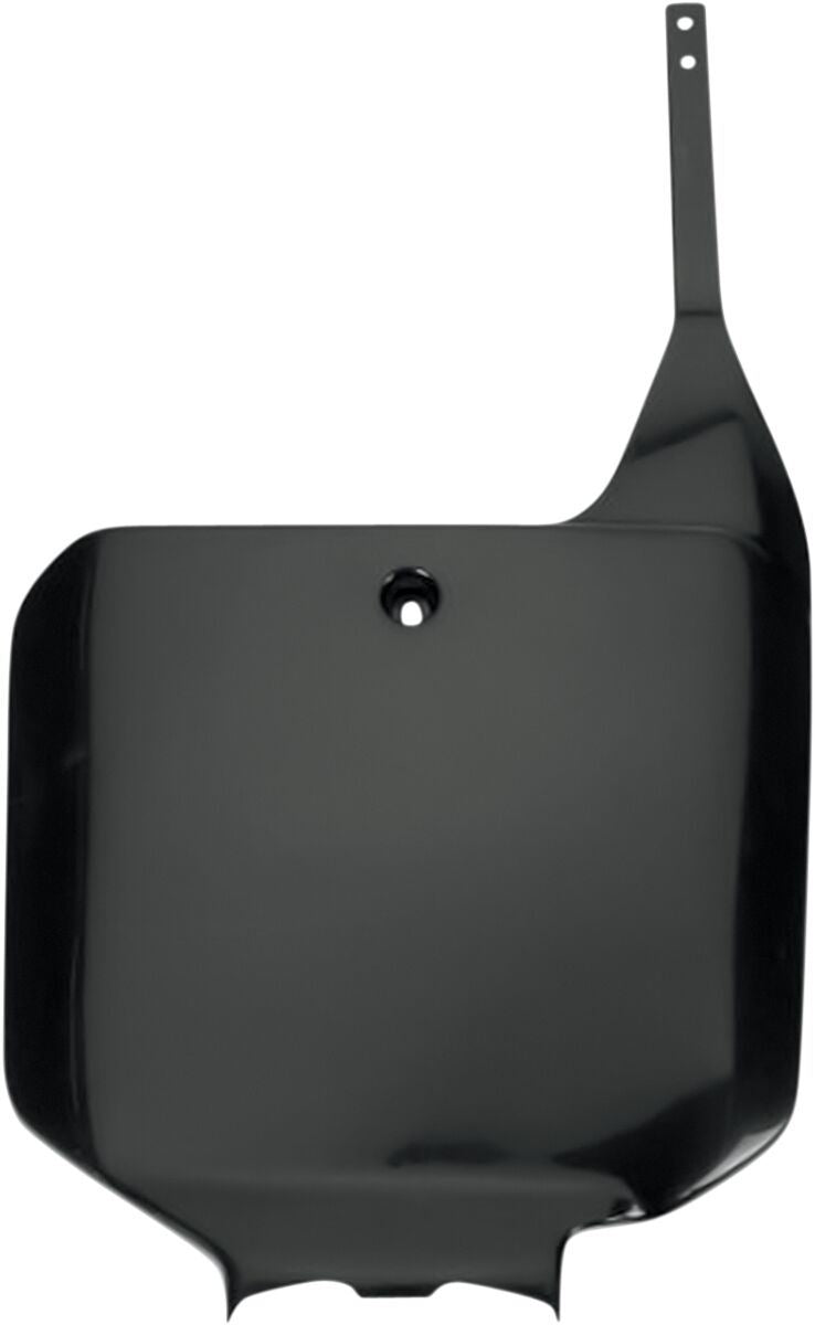 UFO FRONT NUMBER PLATE HONDA CR125/250/500 BLACK HO02674-001