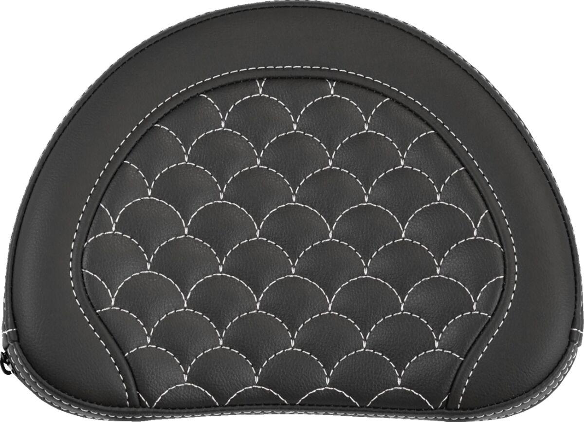 Saddlemen Sissy Bar Pad White Black Saddlehyde 051319006