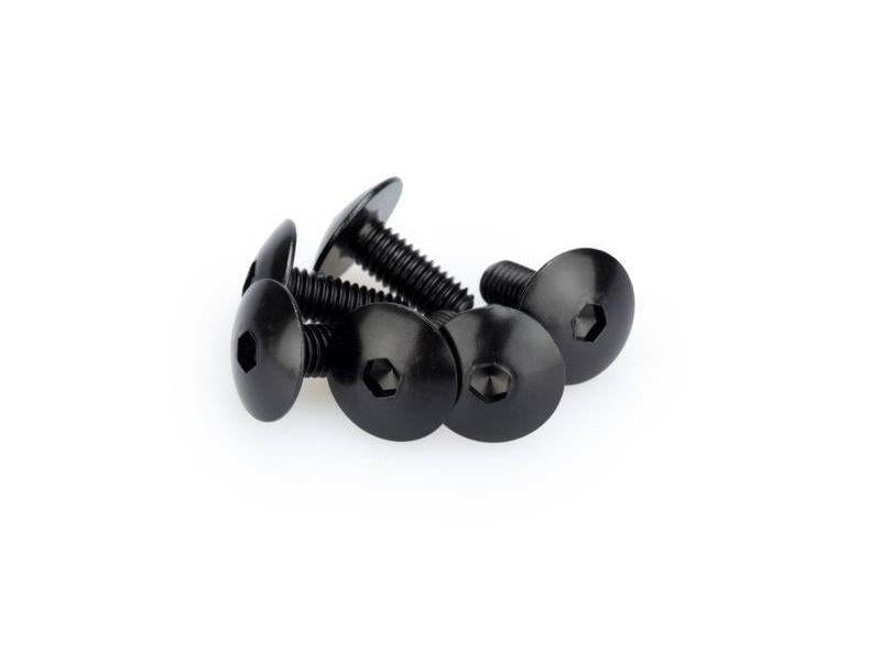PUIG M6 Domed Screws 15mm x 6 Purple Universal 0611L