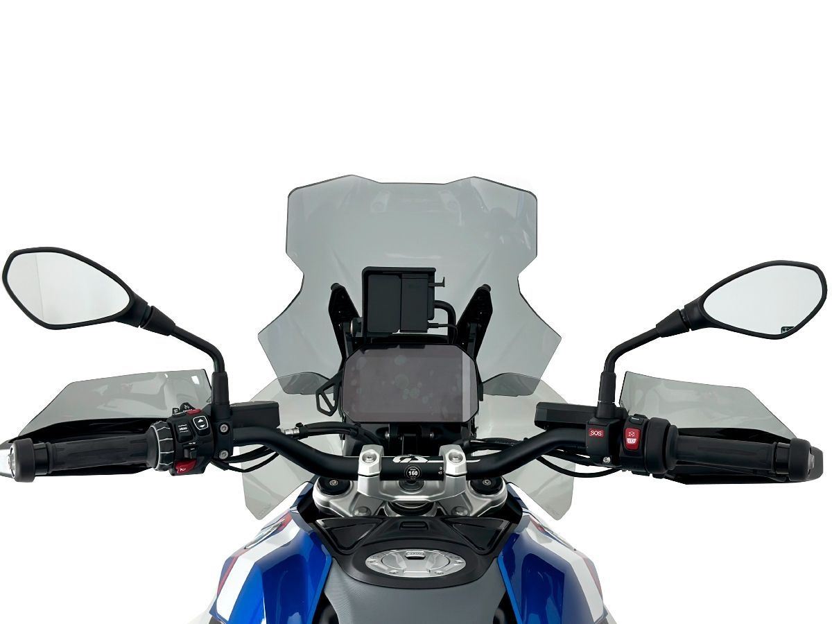 WRS Side Deflectors BMW R1300gs Smoke Bm097f