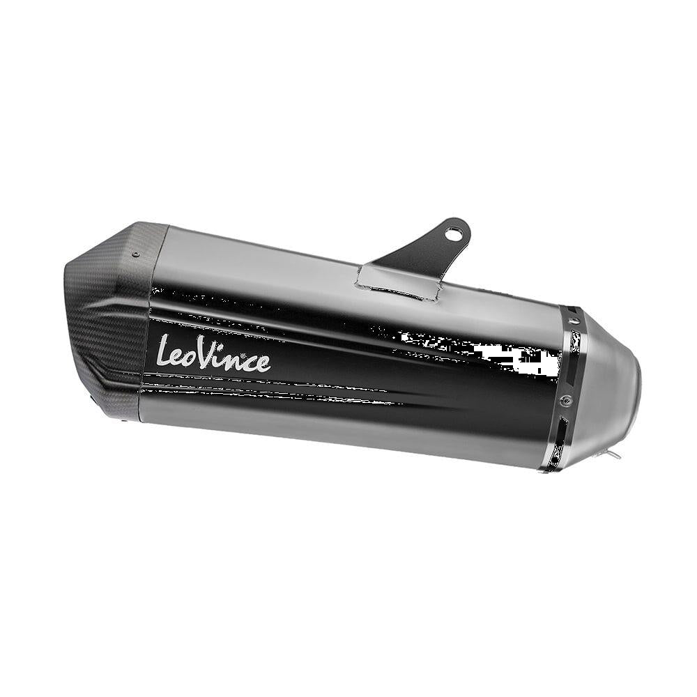 LEOVINCE LV-12R Black Edition Slip-On Muffler for KTM ADV/SUPER ADV 13-20 15309B