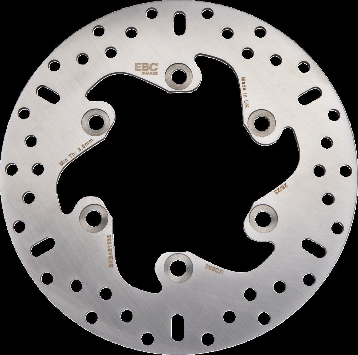 EBC Brake Rotor For KTM Duke 125 Husqvarna SVARTPILEN 125 2011-2026 Silver MD850